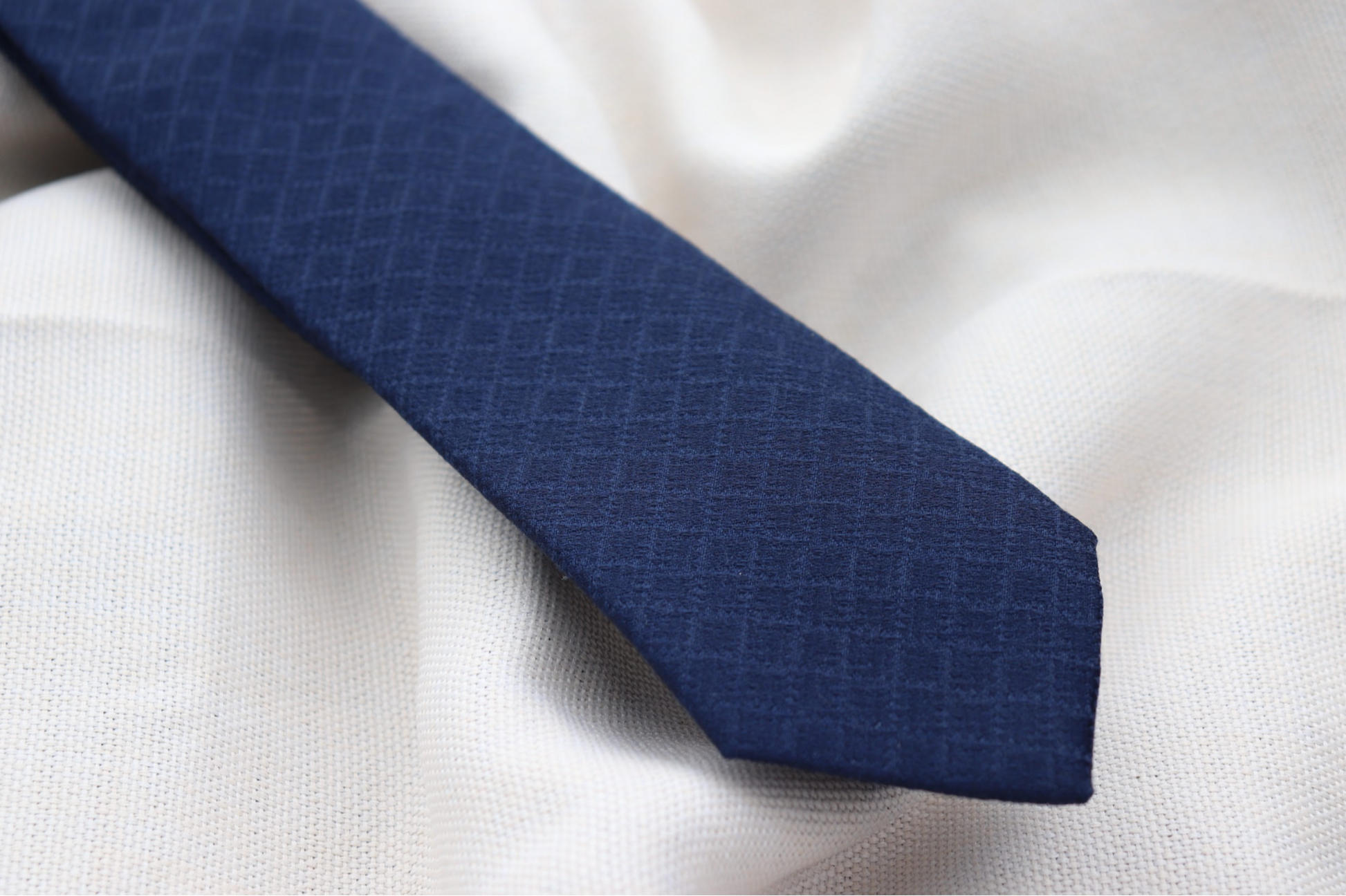 Blue Woven Ties
