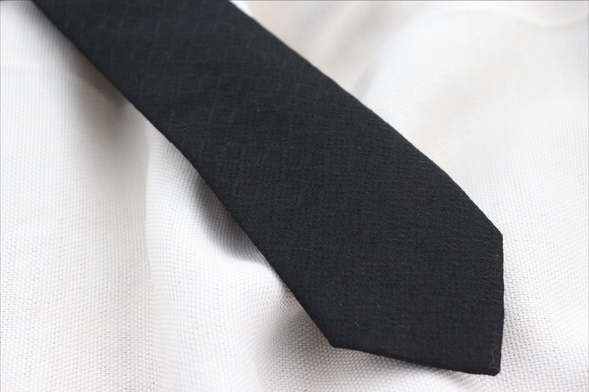 Black Woven Ties